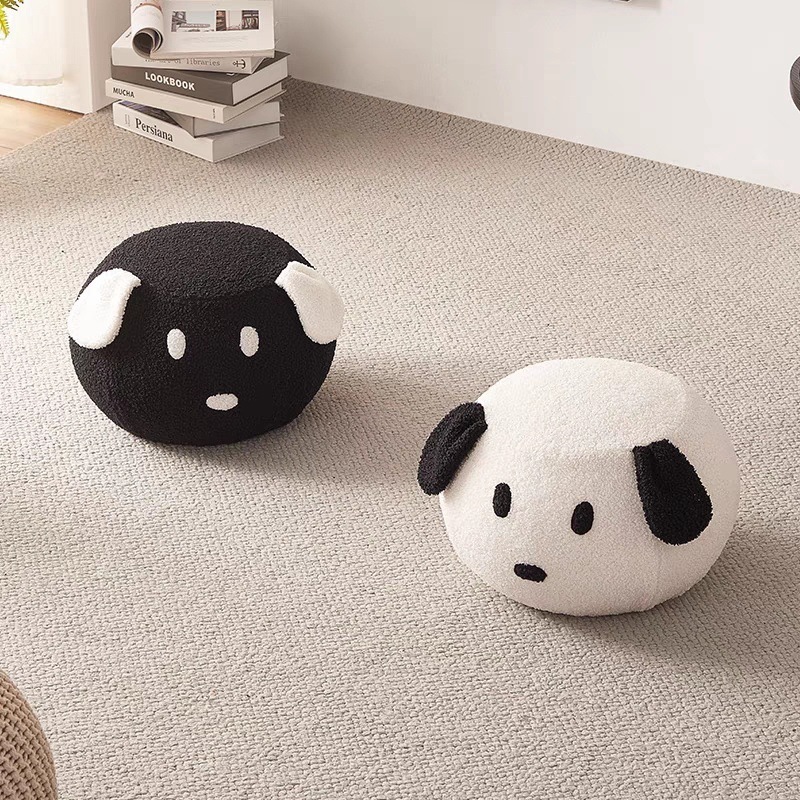 玄関用靴交換スツール、家庭用玄関、靴履き用スツール、シンプルなソファクッション、リビングルーム用ソフトバッグ、ロースツール|undefined