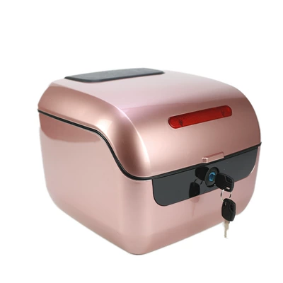 Electric Vehicle Tail Box Storage: Motorcycle trunk