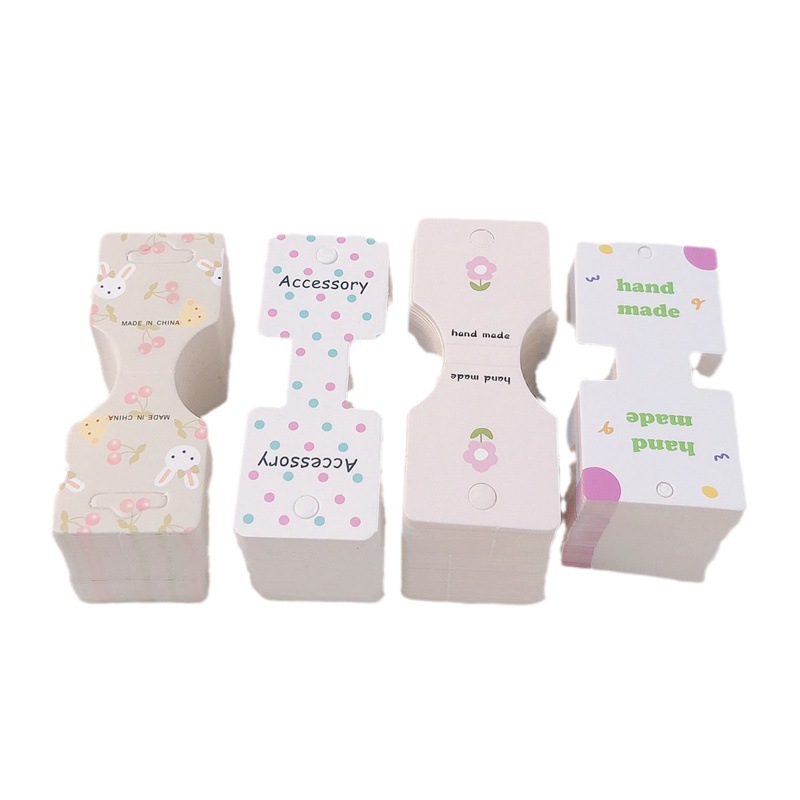 Dongdaemun de Corea del Sur, el mismo tipo de tarjeta de cabello, embalaje de cabello coreano, anillo de cabello, cuerda de cabeza, papel de doble propósito