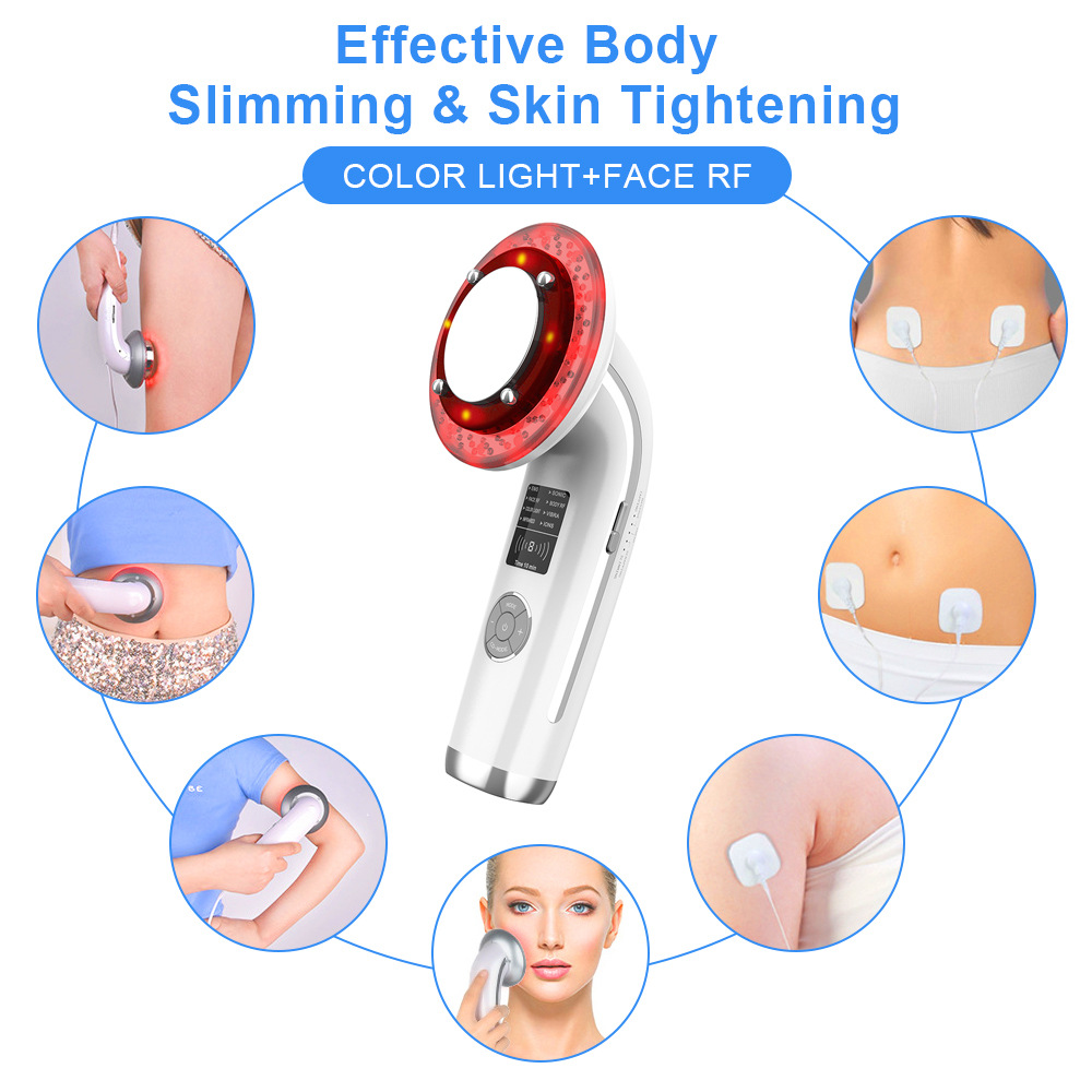 8 in1 Multifunctional Beauty Slimming Device EMS RF Ultrasonic for