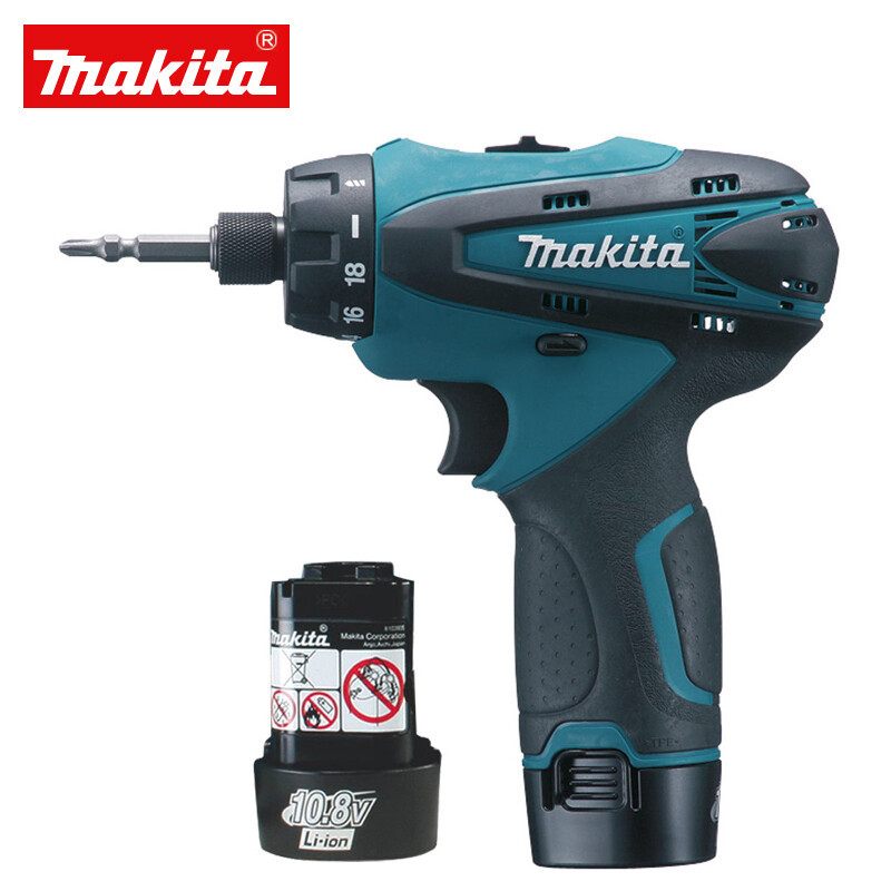 10.8V destornillador eléctrico de carga de litio de牧田牧田 herramientas eléctricas sin etapa de cambio de velocidad hacia adelante y hacia atrás