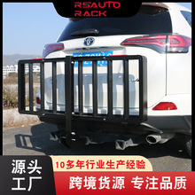 现货 适用SUV越野车铝制 汽车行李架 车尾行李框 美式方口后拖篮