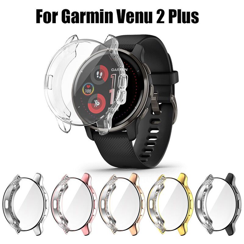 For Jiaming Garmin Venu 2 plus electroplated tpu all-inclusive case Jiaming veun2plus protective case For Jiaming Garmin Venu 2 plus electroplated tpu all-inclusive case Jiaming veun2plus protective case