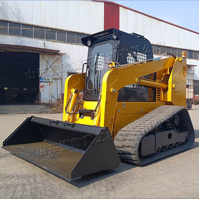 履带式全地形装载机 建筑工程石方铲装车 可改装属锯一机多用铲车