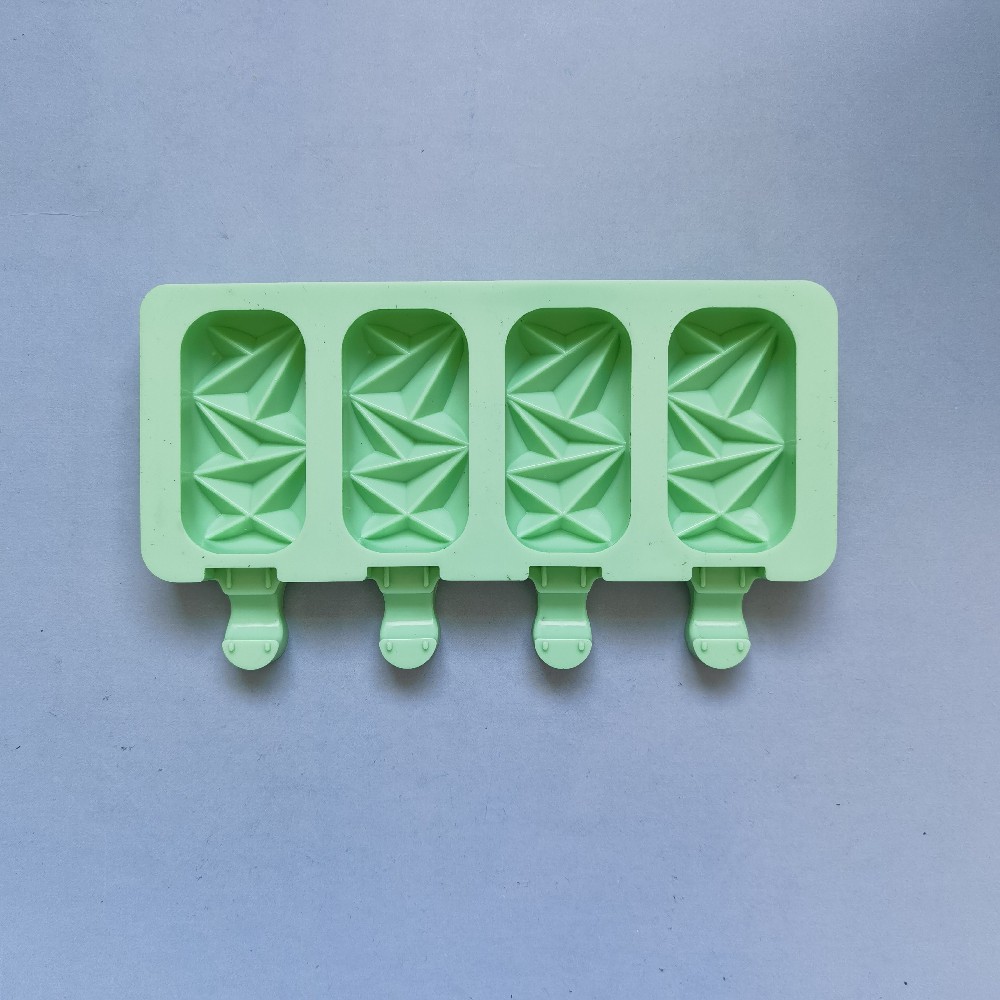 4 pequeños 44 molde de silicona pastel helado pudín molde de postre jabón utensilios de cocción