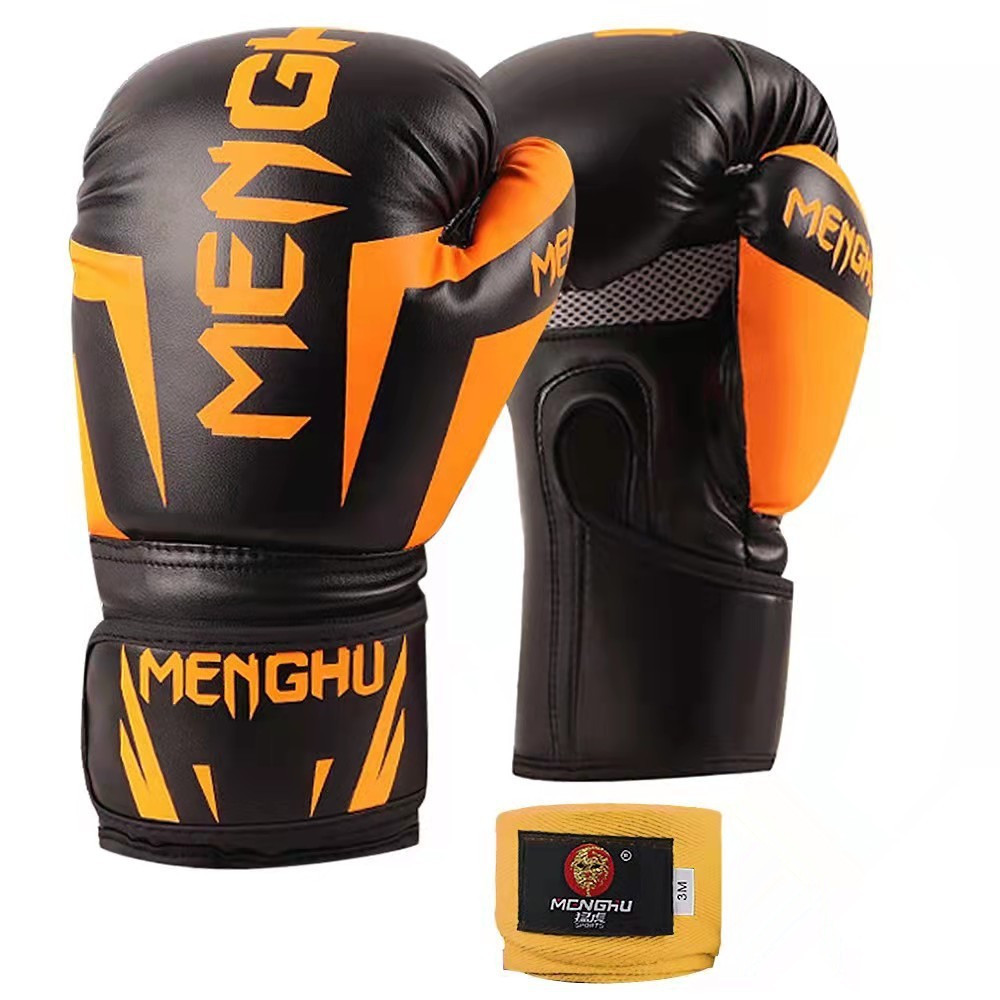 Fabricantes venta al por mayor adulto niños guantes de boxeo Sanda guantes entrenamiento Muay Thai Boxeo Fitness Suministros