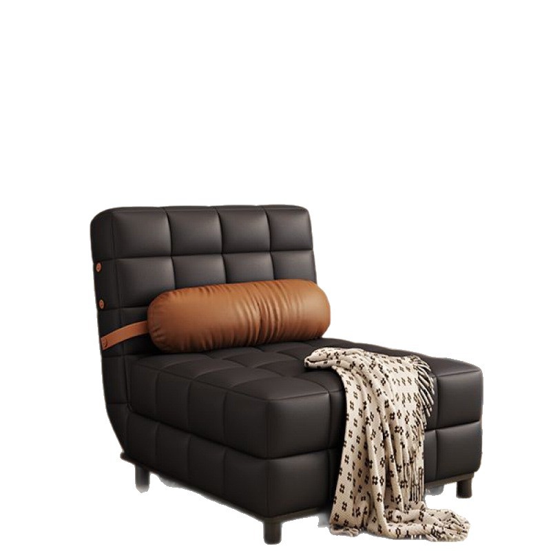 Sofá cama multifuncional de doble propósito, balcón de la sala de estar, apartamento pequeño, doble individual plegable