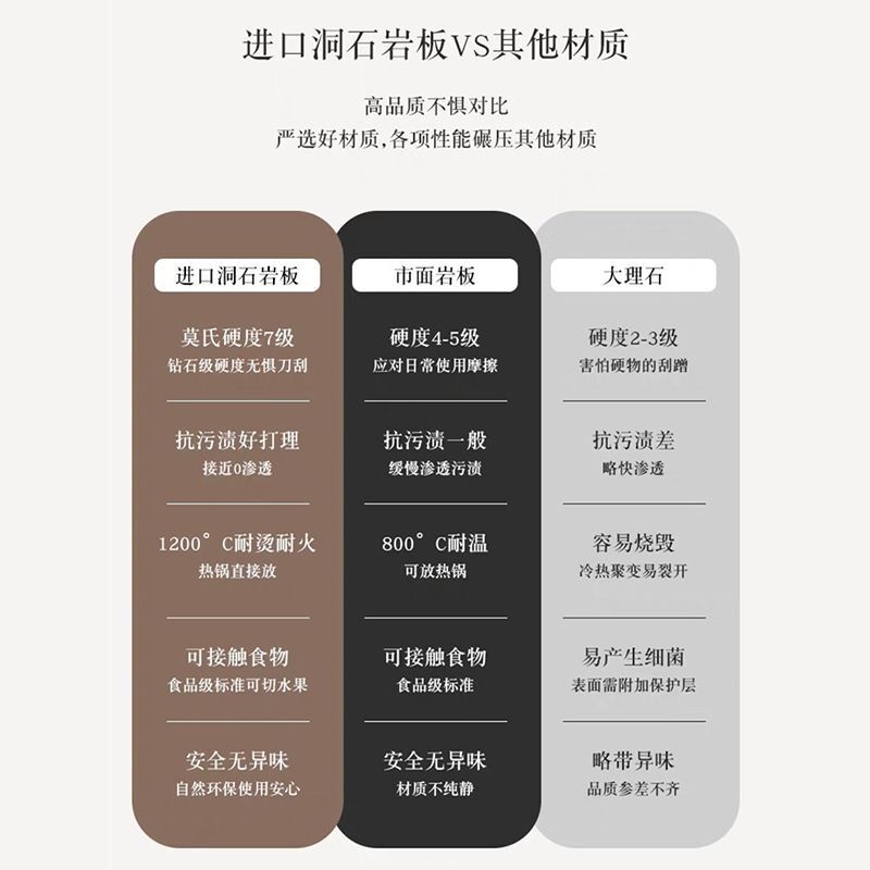 中古风茶几2025新款小户型客厅家用感极简复古洞石岩板茶几桌|undefined