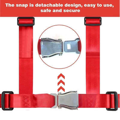 Car seat belt, for Utv Ssv Go