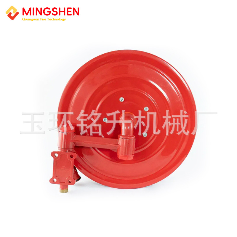 出口外贸摆臂式消防卷盘消防箱25mm摇臂式消防软管卷盘定制批发