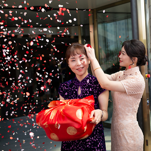 Wedding Salute Wedding Spout Concierge Opening Color Belt Happy Character Handheld Electronic Firework Wedding Supplies Ma Xiao