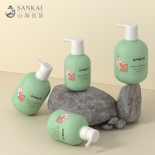 Shanhai Packaging Mother and Baby Care Packaging Materials Plastic Bottles Customized Capacity Optional High-End Pet Care Source Factory