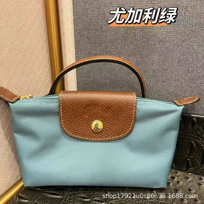 跨境高品牛皮手柄mini饺子包斜挎单肩手机包零钱包手拿包女士迷你|undefined