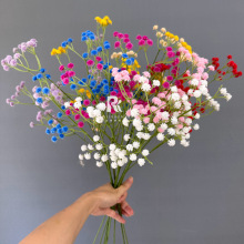 小清新软婚礼胶仿真满天星假花手工花家居婚庆花排插花装饰满天星