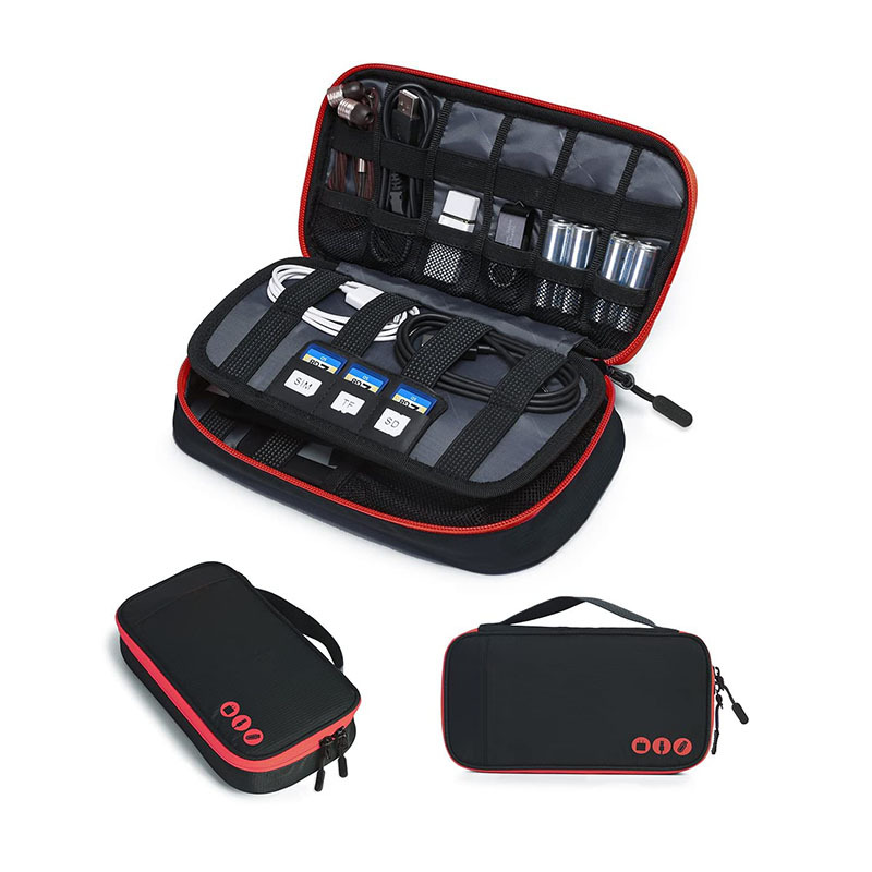 Manufacturer Wholesale Cross-Border New Product Travel Digital Protective Cosmetics Bag Mouse Charger U Disk Mobile Phone Data Bag