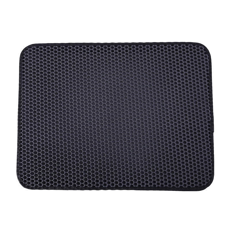 Estera de arena para gatos de doble capa anti transfronteriza hogar nuevo fabricante de estera impermeable para mascotas estera lavable para perros EVA