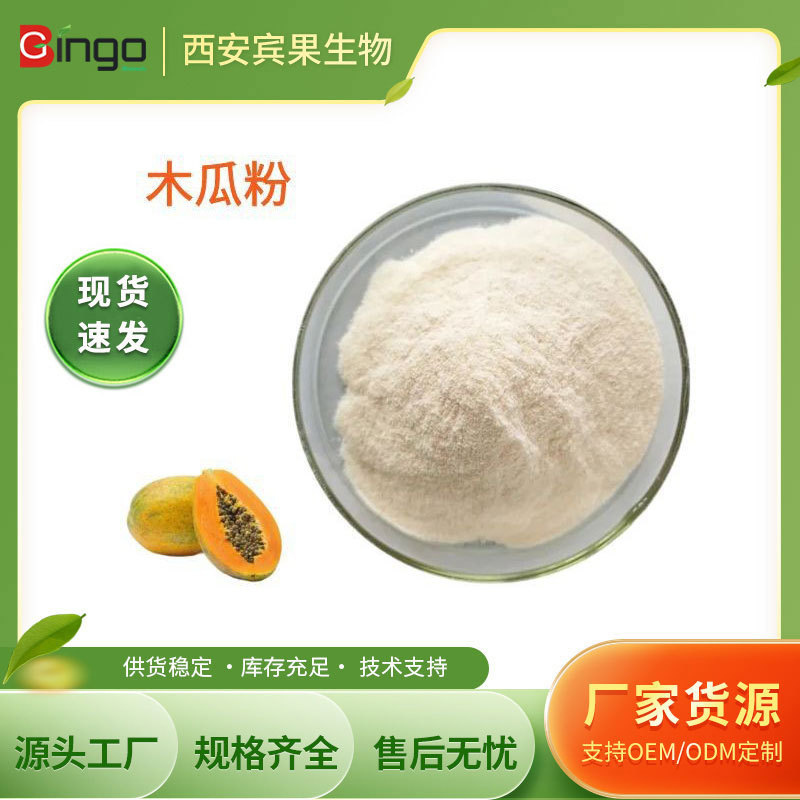 现货供应 木瓜风味粉 固体饮料原料木瓜粉 食品级木瓜粉 量大价优