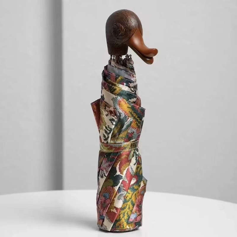 [a generation of hair] duck head umbrella ultra light folding manual creative umbrella umbrella princess series UV protection women