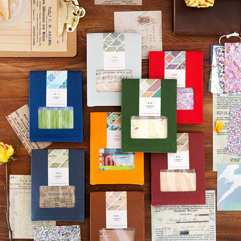 Самостоятельная бумага серии сборника жизни Творческие растения Цветочная ручная сказка Декоративная бумага для заметок 8