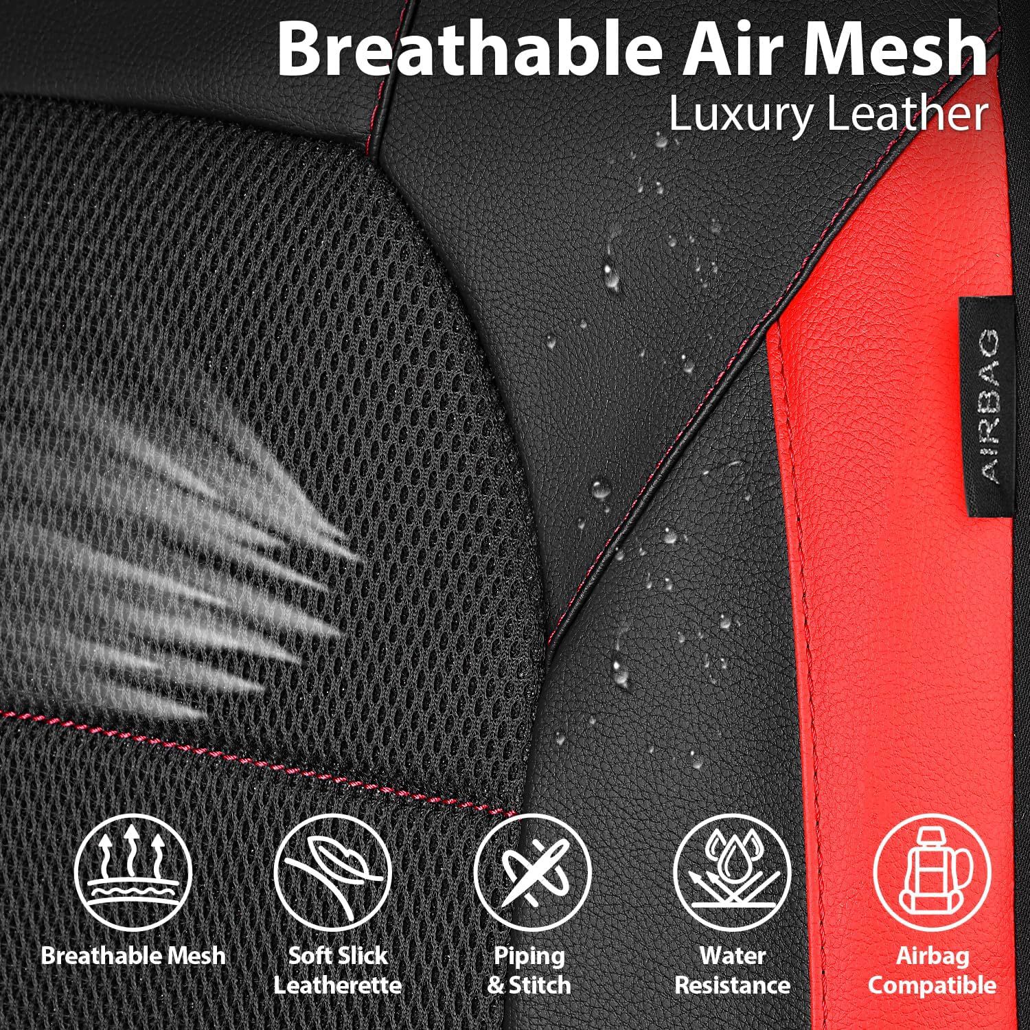 Cross-Border Pu Leather Universal Car Seat Cover Sandwich Leather Temu Amazon Meike Multi Factory Direct Sales