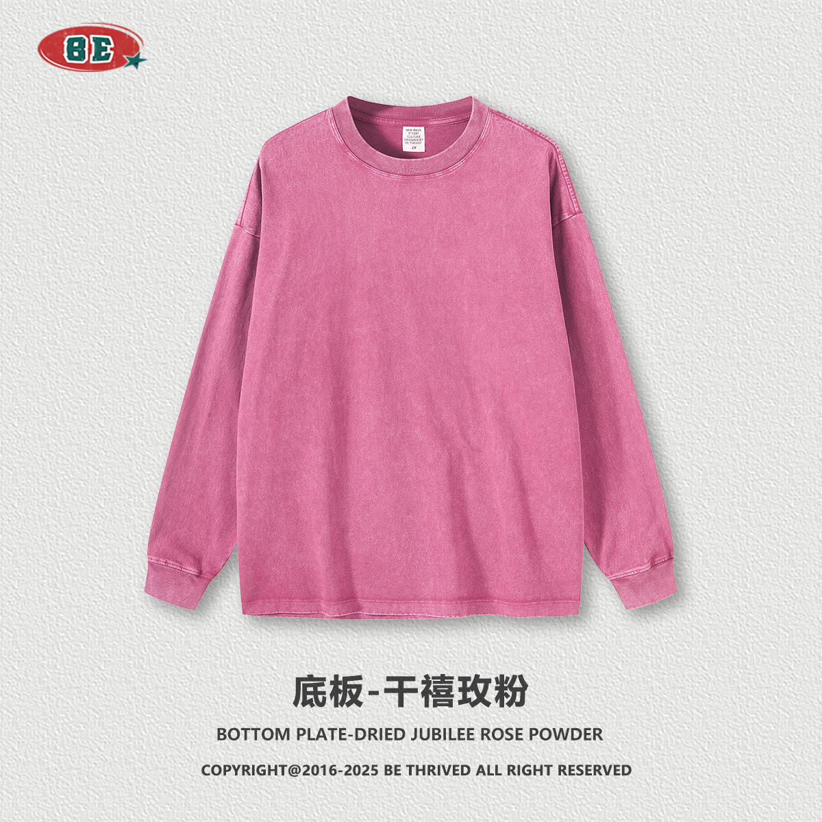 Be customizado| 2025 otoño y invierno marcas de moda estadounidenses digitales de impresión directa de inyección de manga larga camiseta de comercio exterior personalizada transfronteriza