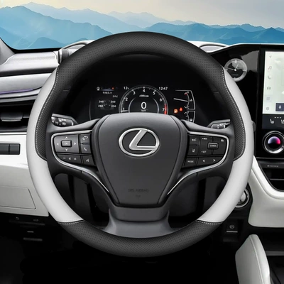 Handlebar Cover, Steering wheel cover - black-and-white-set-type-ultra-thin-model-default