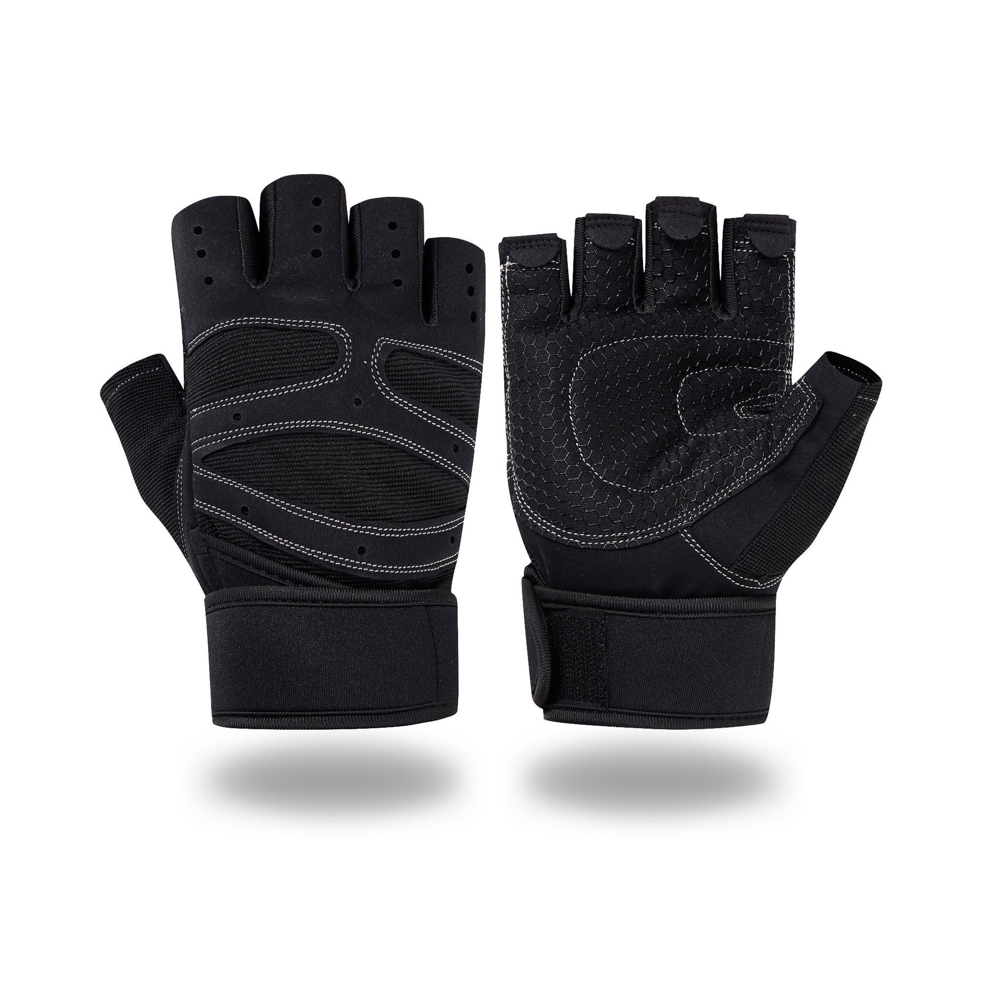 Cross border Weightlifting Hemidactyly glove man motion Bodybuilding equipment outdoors Riding Ride a bike glove tactics