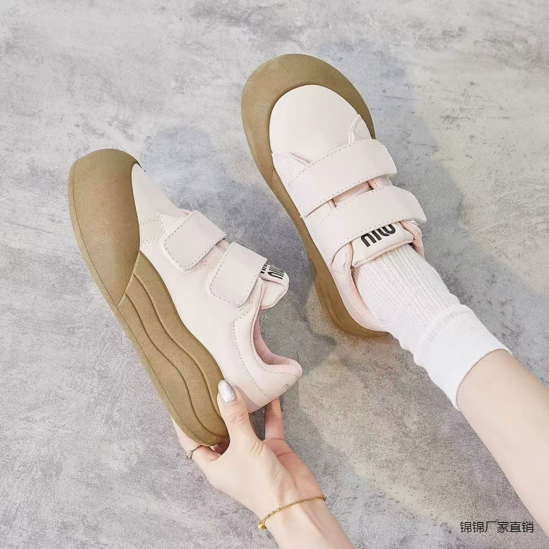 Высокие ботинки Женские 2024 Маленькие белые ботинки Осень Зима, дикие кроссовки