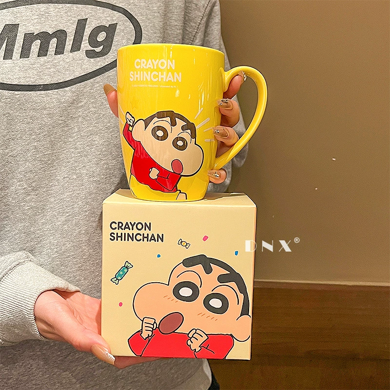 Высококачественные милые детские керамические кофейные мелки с стеклом, подарок на день рождения