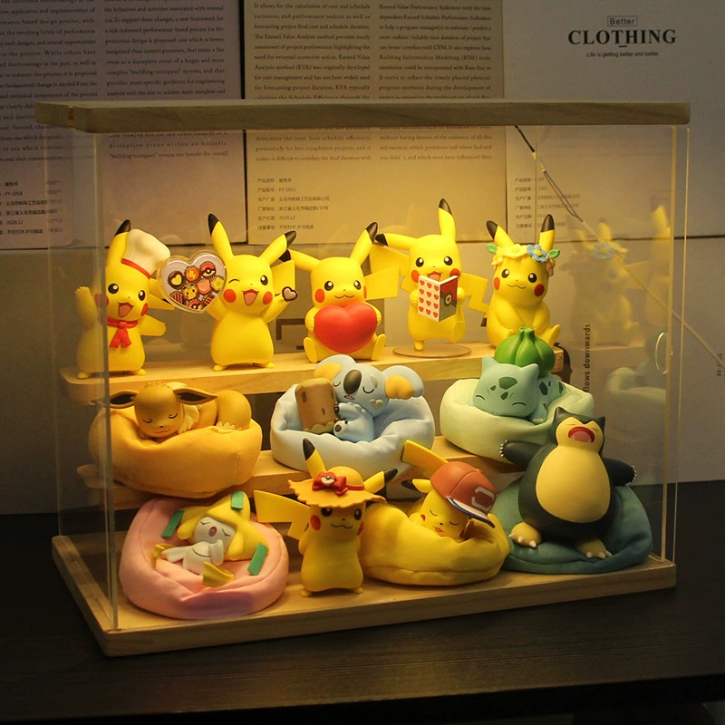 Фигурка-пикачу декоративная кукольная модель Pokémon маленький огненный дракон слепой бокс кукла для мальчиков и девочек