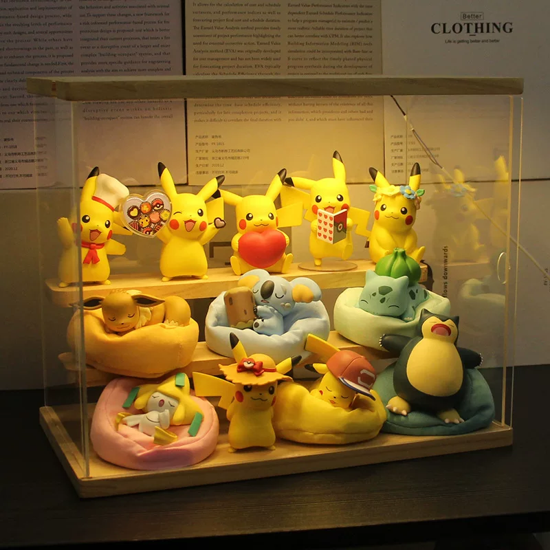 Фигурка-пикачу декоративная кукольная модель Pokémon маленький огненный дракон слепой бокс кукла для мальчиков и девочек