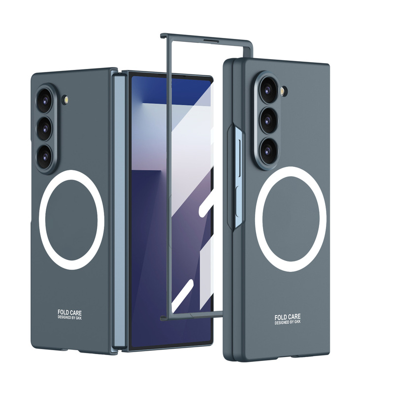 Samsung Z Fold7 携帯電話ケース、磁気ワイヤレス指紋防止充電ケース、車載折りたたみ 30% off スタックスクリーン保護カバーに適しています。|undefined