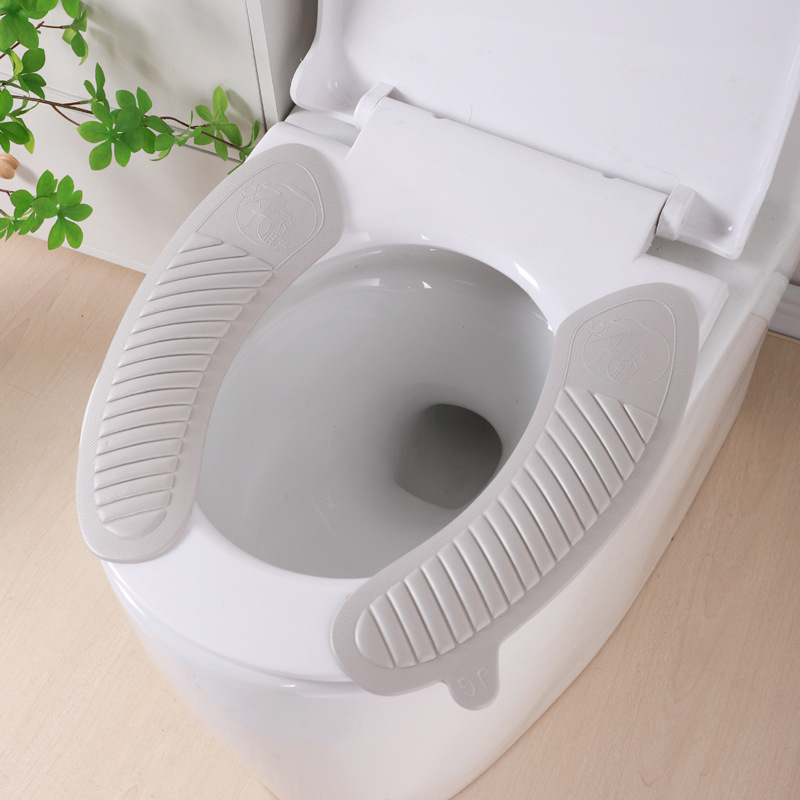 防水トイレマット、トイレシート、冬用、四季通用、トイレシリコンフォームリング、便座カバー、中国風|undefined