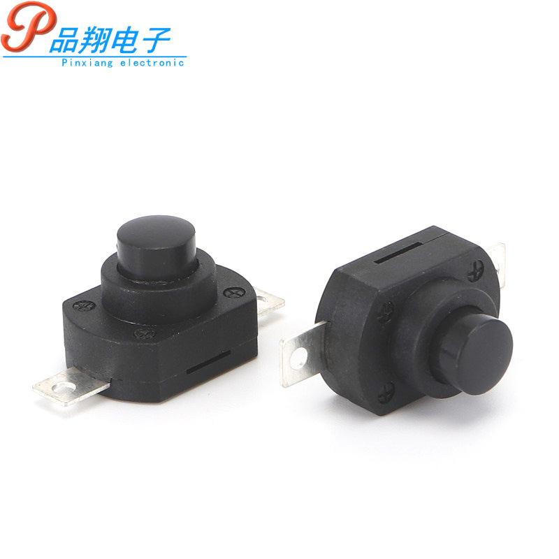 供应按钮开关KAN-9A/大电流手电筒按键开关/电源开关1813-MA直脚