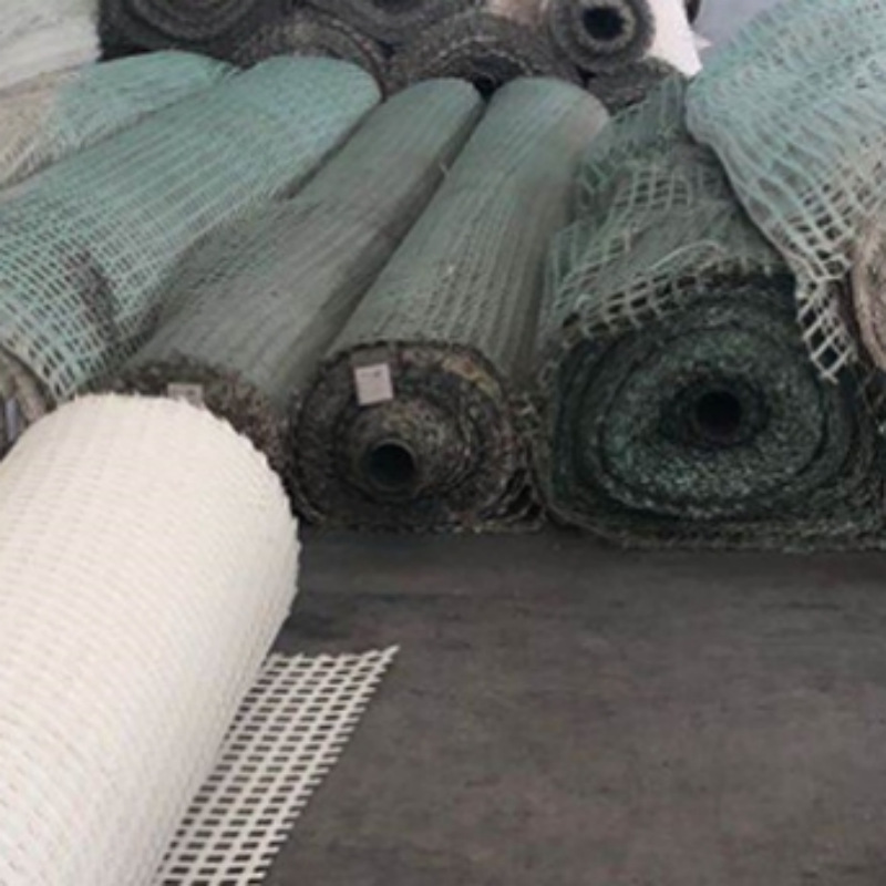 capa de soporte temporal de túnel de techo falso de red de protección de plástico de mina ligera y ignífuga instalada rápida