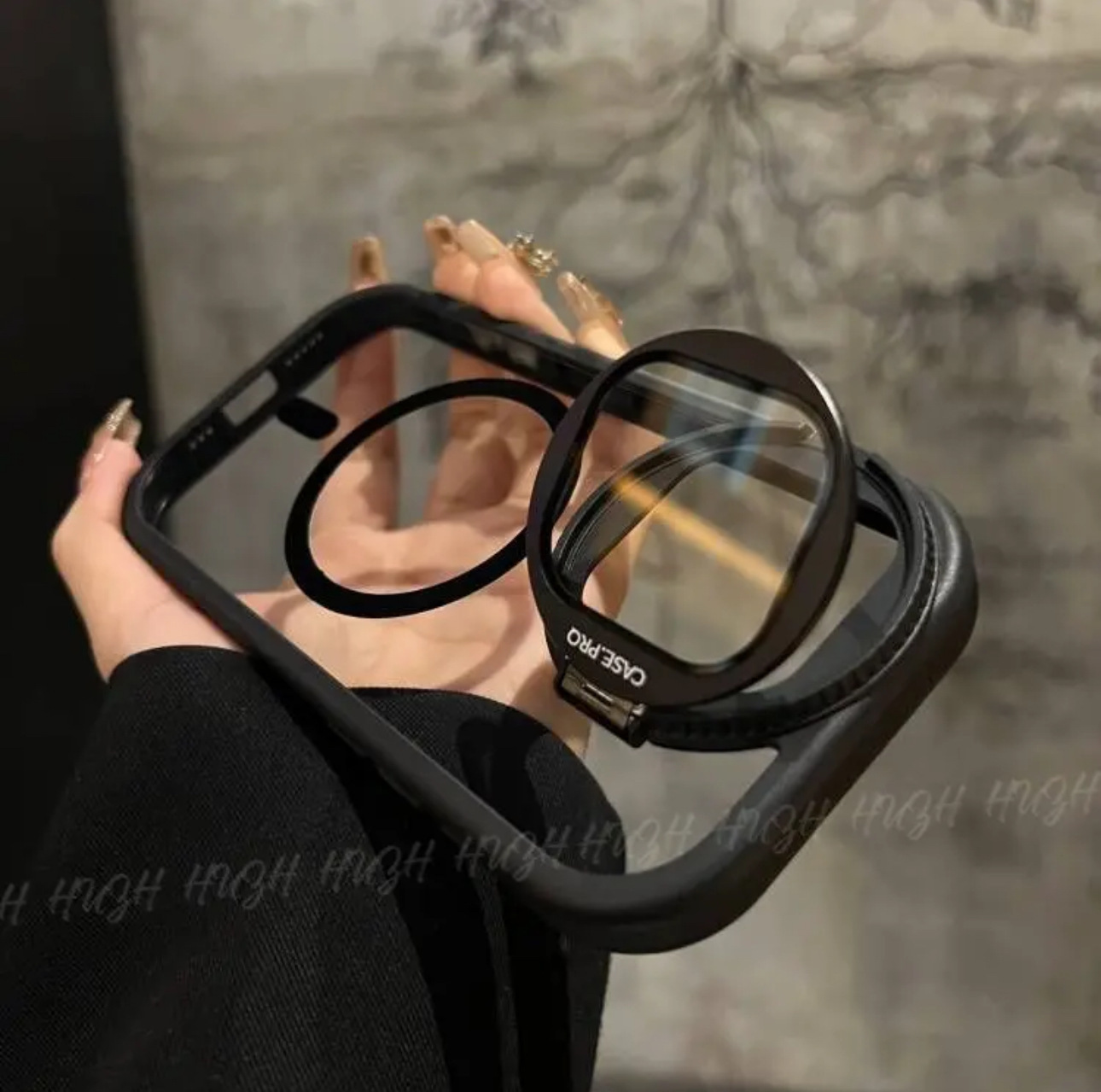Manyetik lens tutucu iPhone 15 Pro Max cep telefonu kılıfı Apple 16 şeffaf tam koruma darbeye dayanıklı kılıf için uygun - 11