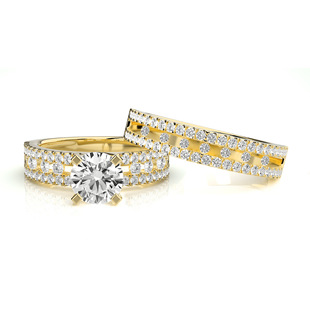 Factory wholesale cross-border tremolo live supply s925 sterling silver ring inlaid with moissanite couple ring retro hollow