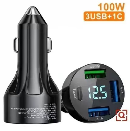 [3.1A+3.1A]+Type-c+Max100w