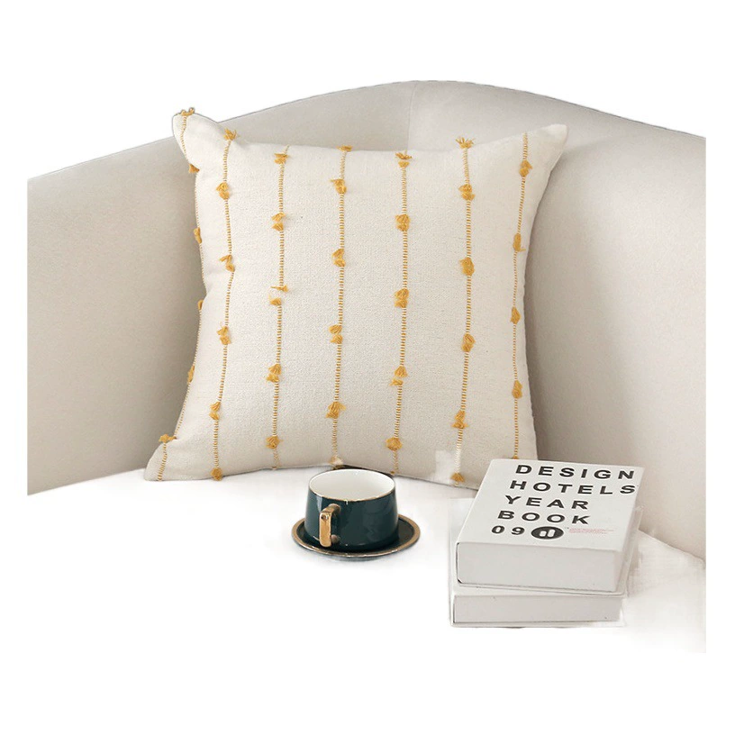 Современная минималистская подушка наволочка бытовая кровать спальня диван гостиная простая волнистая точка съемная подушка одеяло