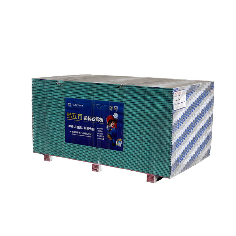 Fabricantes de paneles de yeso para mejoras en el hogar Múltiples especificaciones Placa de yeso 9.5mm 12mm Techo de techo Tablero de yeso