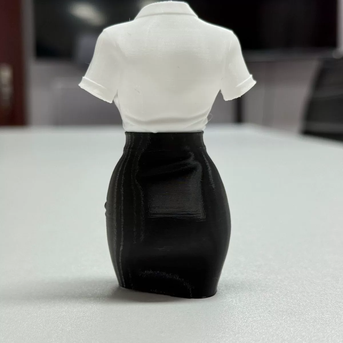 3D-печатные офисные оригинальные украшения, бюст сотрудника OL, настольная художественная декорация