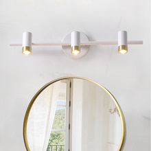 鏡前燈北歐LED衛生間鏡櫃燈浴室防水梳妝台化妝燈美式衛生間壁燈