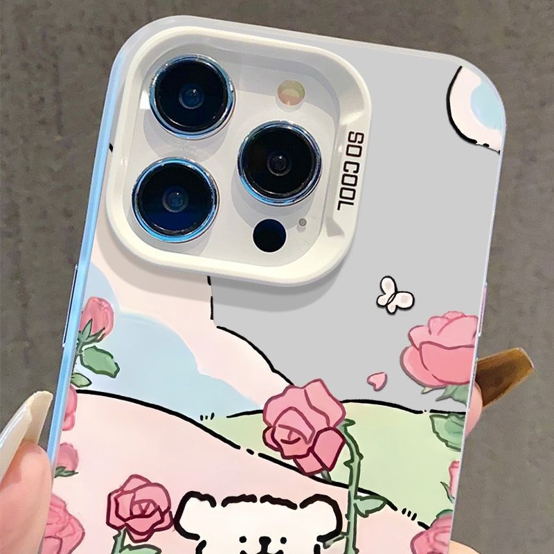 Custodia protettiva per iPhone 17 16 15 14 13 12 11 Pro Promax Plus Contiene Love Puppy IPhone16PROMAX Luxury 14 Simple 13 Trasparente 11_voghion.com