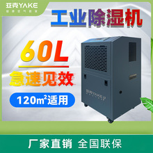 亚克YAKE商用工业除湿机地下室别墅泳池车间自动抽湿机RYCM-60C