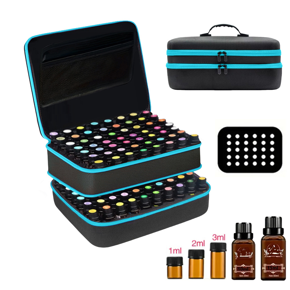 136 그리드 더블 레이어 에센셜 오일 팩 블루