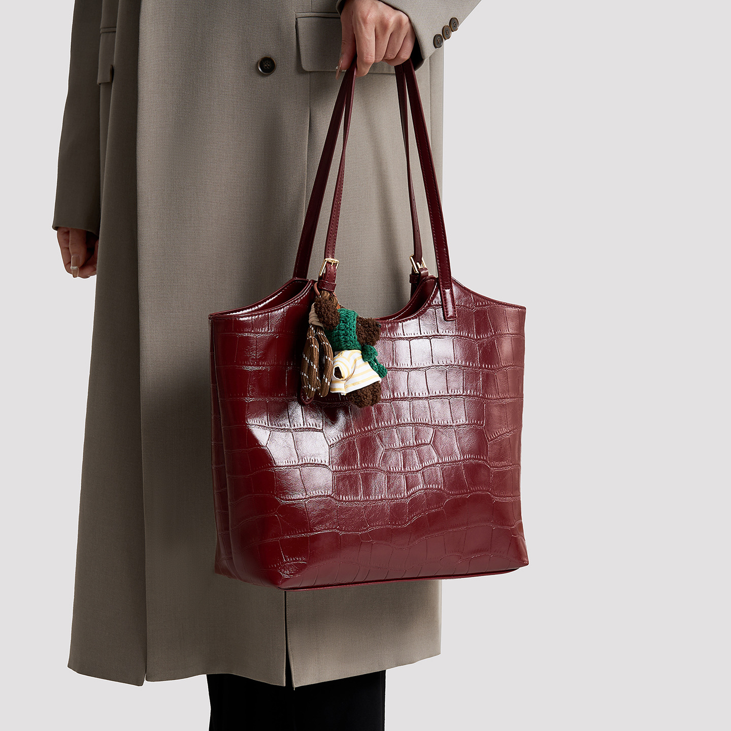 Bolso de mujer 2026 nueva gran capacidad de alta calidad sensación de viaje al trabajo bolso de hombro de moda versátil bolso de mujer