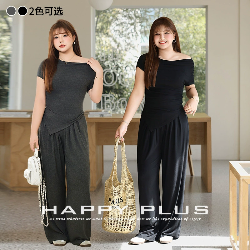 Шатник с нерегулярным подолом с короткими рукавами