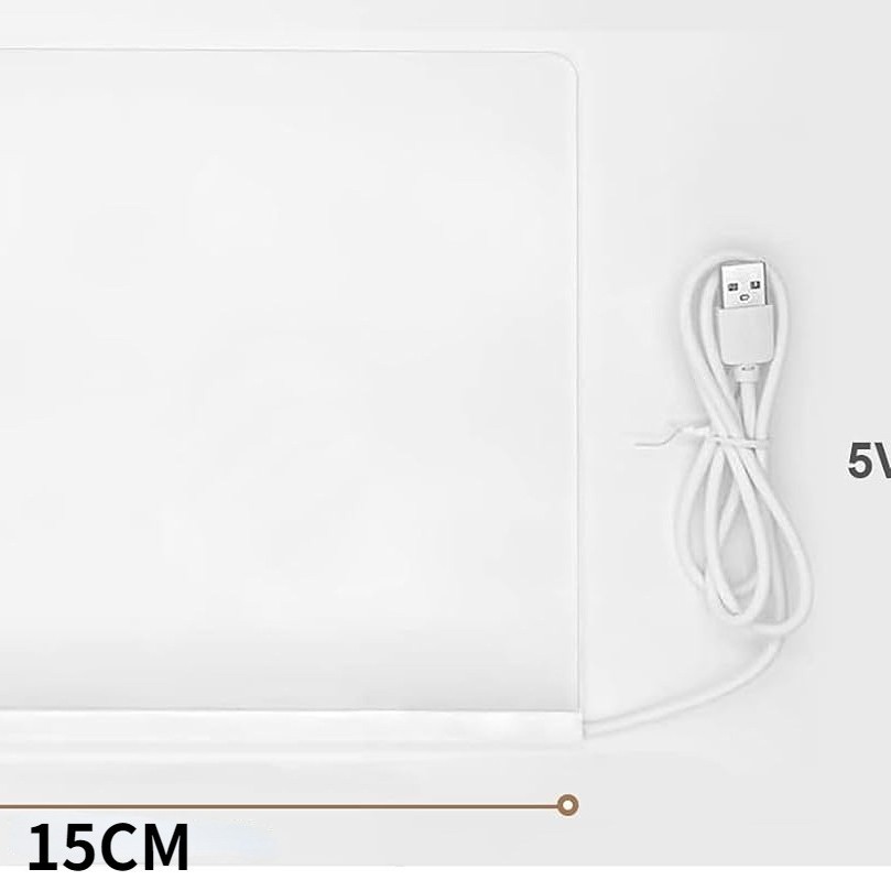 Tablero de dibujo luminoso individual tipo C 30*20 (sin soporte y bolígrafo)