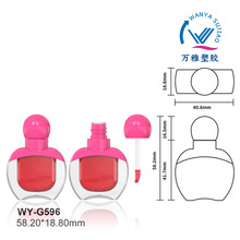 苹果形状唇釉唇彩管包材 化妆品包材包装厂家WY-G596