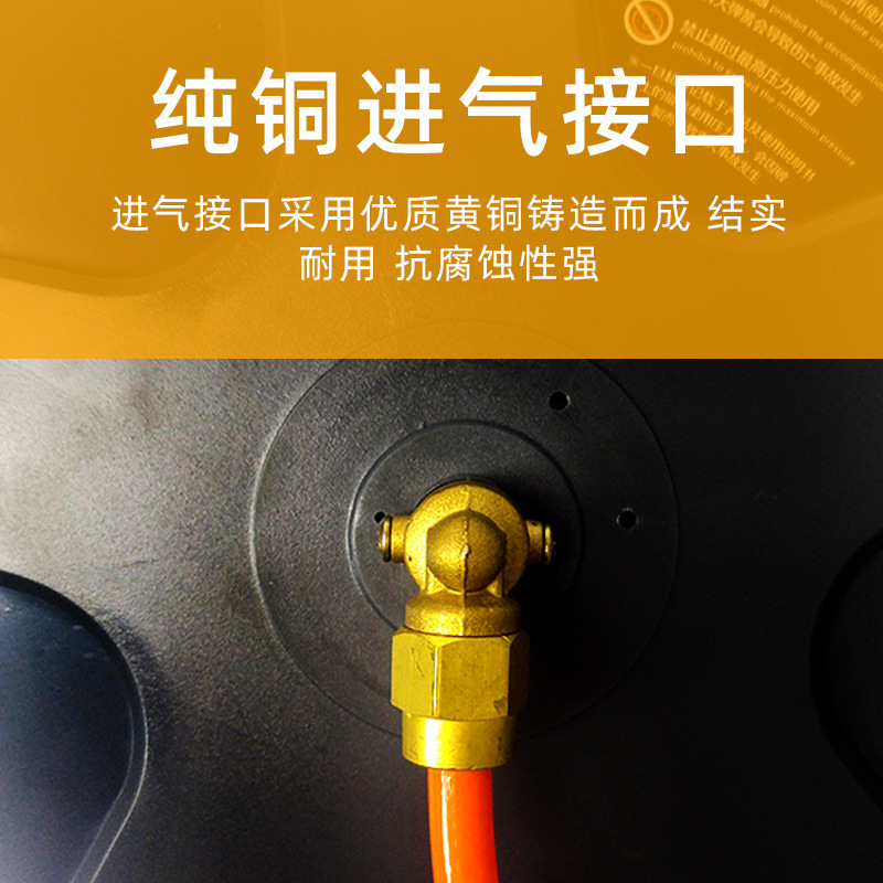 Tienda de automóviles herramientas especiales de belleza tambor de gas de agua y electricidad telescópico automático enrollador de tubos de 12 metros reciclador